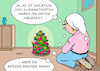 Cartoon: Man wird bescheiden (small) by Erl tagged politik,weihnachten,2022,inflation,gas,knappheit,verteuerung,klima,klimawandel,klimaaktivisten,letzte,generation,spitze,weihnachtsbaum,christbaum,kerzen,wärme,michel,karikatur,erl