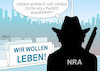 Cartoon: March for our lives (small) by Erl tagged politik,usa,waffen,gewalt,waffengewalt,amoklauf,schule,schulmassaker,tod,verletzung,leid,schüler,aufstand,demonstration,protest,march,for,out,lives,marsch,leben,nra,national,rifle,association,häme,hetze,steuerung,hollywood,karikatur,erl