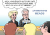 Cartoon: MEADS (small) by Erl tagged bundeswehr,rüstung,beschaffung,rüstungsbeschaffung,skandale,affären,versagen,kosten,kostenexplosion,verteidigungsministerin,von,der,leyen,vorgänger,verteidigungsminister,de,maiziere,aufmerksamkeitsdefizitsyndrom,ads,luftabwehrsystem,meads,karikatur,erl