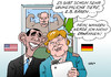 Merkel besucht Obama