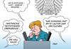 Merkel erkältet