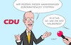 Cartoon: Merz (small) by Erl tagged politik,cdu,vorsitzender,friedrich,merz,interview,forderung,bürokratie,abbau,bürokratieabbau,bürokratiewust,stoppen,aussage,vergangenheit,afd,halbieren,scheitern,karikatur,erl