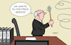 Cartoon: Mietpreisbremse I (small) by Erl tagged politik,wohnen,wohnung,mieten,vermieten,miete,mietwucher,mietpreisbremse,schutz,mieter,verlängerung,ampel,vermieter,klage,karlsruhe,karikatur,erl