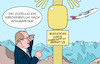 Cartoon: Migrationsgipfel (small) by Erl tagged politik,migration,migrationsgipfel,zugspitze,innenminister,dobrindt,csu,abschiebeflug,afghanistan,karikatur,erl