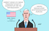 Cartoon: Mike Pence ungeeignet (small) by Erl tagged politik,usa,wahl,präsidentschaft,präsidentschaftskandidatur,kandidatur,republikaner,rückzug,mike,pence,ehemalig,vizepräsident,mangel,verschwörungstheorie,wahlfälschung,geisteskrankheit,trumpismus,expräsident,donald,trump,karikatur,erl