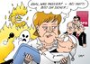 Cartoon: Mutti (small) by Erl tagged bundeskanzlerin,angela,merkel,interview,zuversicht,probleme,euro,krise,rettung,mohammed,film,unruhen,spd,frage,steinbrück,steinmeier,gabriel,beliebtheit,umfrage,umfragewerte,mutti,sicherheit