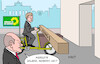 Cartoon: Nachbesserung (small) by Erl tagged politik,klima,klimawandel,erderwärmung,co2,ampel,wirtschaftsminister,robert,habeck,heizung,wärmewende,wärmepumpe,heizungsgesetz,kritik,brechstange,nachbesserung,lastenfahrrad,bundeskanzler,olaf,scholz,karikatur,erl