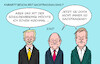 Cartoon: Nachtragshaushalt (small) by Erl tagged politik,ampel,spd,grüne,fdp,haushalt,umgehung,schuldenbremse,verfassungswidrig,urteil,karlsruhe,milliardenloch,gefährdung,projekte,wirtschaft,industrie,kabinett,beschluss,nachtragshaushalt,bundeskanzler,olaf,scholz,wirtschaftsminister,robert,habeck,finanzminister,christian,lindner,nachtragend,karikatur,erl