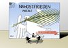 Cartoon: Nahost (small) by Erl tagged nahost,frieden,gespräch,israel,palästina,usa,netanjahu,abbas,obama,puzzle,zehn,millionen,teile