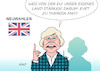 Cartoon: Neuwahlen GB (small) by Erl tagged großbritannien,vereinigtes,königreich,gb,uk,brexit,premierministerin,theresa,may,konservative,neuwahlen,mehrheit,stärkung,kurs,verhandlungen,eu,türkei,präsident,erdogan,referendum,verfassung,änderung,präsidialsystem,stärke,staat,abkehr,europa,ja,evet,karikatur,erl