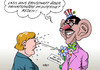 Cartoon: No-Spy-Abkommen (small) by Erl tagged deutschland,usa,geheimdienst,nsa,bnd,spionage,überwachung,ausspähaffäre,abkommen,no,spy,dialog,privatsphäre,internet,merkel,obama,karneval,fasnacht,fasching,scherz,blume,wasser,spritzen