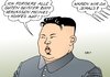 Cartoon: Nordkorea (small) by Erl tagged nordkorea,diktator,kim,jong,un,atomwaffen,atombombe,krieg,drohung,südkorea,usa