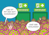 Cartoon: Notausgänge II (small) by Erl tagged politik,corona,virus,pandemie,covid19,vierte,welle,inzidenz,rekord,ausweg,lockdown,impfpflicht,impfung,boostern,notausgang,verschlossen,ausschluss,karikatur,erl