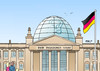 Cartoon: NSA (small) by Erl tagged nsa,usa,geheimdienst,spionage,deutschland,politiker,minister,bundeskanzlerin,angela,merkel,bundestag,reichstag,kuppel,abhören,abhörskandal,ohr,abdruck,karikatur,erl
