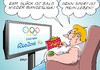 Cartoon: Olympia Ende (small) by Erl tagged sport,olympia,olympische,spiele,rio,de,janeiro,2016,ende,abschluss,fernsehen,zuschauer,sessel,chips,bier,übergewicht,fußball,bundesliga,start,leben,karikatur,erl