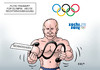 Cartoon: Olympia Sotschi (small) by Erl tagged präsident,putin,russland,begnadigung,gnade,gefangene,politisch,pussy,riot,chodorkowski,rechtsbeugung,prozess,justiz,willkür,umkehr,eindruck,welt,olympia,olympische,spiele,winterspiele,sotschi,2014,training,muskeln,mann,stark,paragraf,karikatur,erl