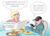 Cartoon: Olympische Winterspiele (small) by Erl tagged politik,sport,wintersport,olympische,spiele,winterspiele,olympia,südkorea,pyeongchang,doping,betrug,verbrechen,lüge,wahrheit,ehrlichkeit,ethik,moral,medizin,chemie,sportler,zeitung,frühstück,mutter,sohn,smartphone,karikatur,erl