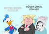 Cartoon: Onkel Donald (small) by Erl tagged politik,usa,präsident,donald,trump,nichte,mary,buch,beschreibung,onkel,narzissmus,lügner,kleinkind,clown,gefährlich,welt,böse,gut,duck,karikatur,erl