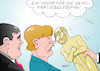 Cartoon: Oscar (small) by Erl tagged oscar,filmpreis,preis,martin,schulz,spd,kanzlerkandidat,sigmar,gabriel,verzicht,aufwind,euphorie,optimismus,umfragehoch,belebung,demokratie,wahlkampf,spannung,gefahr,bundeskanzlerin,angela,merkel,cdu,union,csu,karikatur,erl