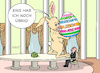 Cartoon: Osterbotschaft (small) by Erl tagged politik,krieg,angriff,überfall,russland,ukraine,ostern,osterbotschaft,leben,liebe,osterhase,osterei,wladimir,putin,tisch,karikatur,erl