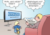 Cartoon: OSZE (small) by Erl tagged osze,organisation,für,sicherheit,und,zusammenarbeit,in,europa,treffen,deutschland,hamburg,beratung,gespräche,frieden,krieg,bürgerkrieg,syrien,ukraine,ostukraine,jemen,ohnmacht,zusehen,zeitung,fernsehen,vater,sohn,karikatur,erl