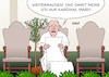 Cartoon: Papst (small) by Erl tagged politik,religion,glaube,kirche,katholisch,papst,ablehnung,rücktritt,gesuch,angebot,kardinal,reinhard,marx,verantwortung,zeichen,vertuschung,bagatellisierung,kindesmissbrauch,sexualverbrechen,verbrechen,geistliche,karikatur,erl