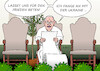 Cartoon: Papst Franziskus (small) by Erl tagged politik,glaube,religion,kirche,katholisch,papst,franziskus,vatikan,ostern,segen,ostersegen,urbi,et,orbi,gebet,frieden,ukraine,liste,lang,karikatur,erl