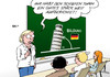 Cartoon: PISA-Studie (small) by Erl tagged bildung,deutschland,pisa,studie,schule,schüler,mathematik,lesen,pisaschock,verbesserung,schiefer,turm,aufrichten,test,lehrerin,lehrer