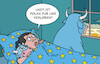 Cartoon: Polen (small) by Erl tagged politik,präsidentenwahl,polen,richtung,pro,contra,eu,europa,stier,karikatur,erl