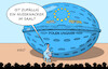 Cartoon: Polen und Ungarn (small) by Erl tagged politik,vertreibung,flucht,migration,asyl,eu,asylrecht,reform,asylreform,flüchtlinge,verteilung,aufnahme,zahlung,verweigerung,polen,ungarn,harte,nuss,nussknacker,europa,stier,karikatur,erl