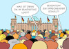 Cartoon: Politik Bundestag Bundeskanzler (small) by Erl tagged politik,bundestag,bundeskanzler,olaf,scholz,fragen,antworten,panzerlieferung,ukraine,krieg,russland,deutschland,kampfpanzer,leopard,sprechen,kommunikation,selten,ereignis,sensation,karikatur,erl