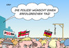 Cartoon: Polizei Pegida (small) by Erl tagged tag,der,deutschen,einheit,dresden,kundgebung,pegida,rechtspopulismus,rechtsextremismus,ansage,polizeisprecher,polizei,sprecher,wunsch,erfolg,erfolgreich,flagge,galge,merkel,muss,weg,hetze,hass,karikatur,erl