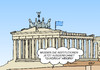 Cartoon: Quadriga (small) by Erl tagged griechenland,pleite,schulden,euro,hilfspaket,institutionen,troika,lat,neu,quadriga,eu,ezb,esm,iwf,brandenburger,tor,deutschland,besatzung,zweiter,weltkrieg,erinnerung,karikatur,erl