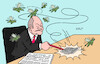 Cartoon: Quälgeist (small) by Erl tagged politik,krieg,ukraine,hilfe,deutschland,waffenlieferungen,panzer,bundeskanzler,olaf,scholz,weigerung,lieferung,taurus,marschflugkörper,angst,kriegspartei,diskussion,fortlaufend,fliegen,quälgeist,quälgeister,fliegenklatsche,machtwort,karikatur,erl