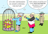 Cartoon: Querdenker (small) by Erl tagged politik,corona,virus,pandemie,covid19,lockdown,maßnahmen,protest,querdenker,coronaleugner,impfgegner,rechtsextremisten,verschwörungstheorien,coronadiktatur,anon,beobachtung,verfassungsschutz,karikatur,erl