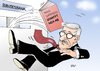 Cartoon: Rauswurf (small) by Erl tagged sarrazin,bundesbank,rauswurf,buch,islam,deutschland,schafft,sich,ab,rechts,thesen