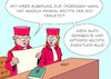 Cartoon: Rechtskräftiges Urteil (small) by Erl tagged politik,urteil,bundesverfassungsgericht,karlsruhe,aussage,bundeskanzlerin,angela,merkel,wahl,ministerpräsident,thomas,kemmerich,fdp,stimmen,cdu,afd,rechte,rechtsextremismus,fehler,forderung,revidierung,recht,justiz,richterin,richter,karikatur,erl