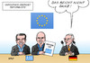 Cartoon: Reformliste (small) by Erl tagged griechenland,krise,schulden,euro,kredit,hilfe,verlängerung,bedingung,reformen,sparkurs,regierung,tsipras,varoufakis,wahlversprechen,reformliste,reformlist,schäuble,eu,ezb,iwf,troika,geld,finanzen,karikatur,erl