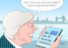 Cartoon: Roaming-Gebühren (small) by Erl tagged kommunikation,handy,smartphone,telefon,sms,eu,ausland,roaming,gebühren,abschaffung,großbritannien,austritt,brexit,vorteil,nachteil,premierministerin,theresa,may,london,karikatur,erl