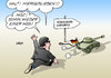 Cartoon: Rüstungsexporte (small) by Erl tagged rüstungsexport,rüstungsexporte,wirtschaftsminister,gabriel,einschränkung,verkauf,export,hoch,waffen,panzer,rüstung,krieg,krisengebiet