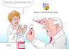 Cartoon: Saarland (small) by Erl tagged saarland,landtagswahl,ministerpräsidentin,annegret,kramp,karrenbauer,cdu,koalition,möglichkeit,experiment,rot,spd,anke,rehlinger,linke,oskar,lafontaine,labor,chemie,karikatur,erl