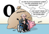 Cartoon: Schäuble kanns nicht lassen! (small) by Erl tagged haushalt,etat,finanzminister,schäuble,schwarze,null,verteidigung,flüchtlingskrise,flüchtlinge,bundeskanzlerin,angela,merkel,demontage,autorität,angriff,geldsack,sparschwein,karikatur,erl