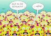 Cartoon: Schlachthöfe (small) by Erl tagged politik,corona,virus,pandemie,hot,spot,schlachthof,ausbruch,arbeiter,unterkunft,enge,abstand,niedriglohn,osteuropa,ausbeutung,billiglohn,billigfleisch,fleisch,wurst,konsum,verhalten,karikatur,erl