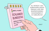 Cartoon: Schlankheitspillen (small) by Erl tagged politik,regierung,koalition,ampel,spd,grüne,fdp,bundestag,verabschiedung,wahlrecht,wahlrechtsreform,verkleinerung,nachteil,csu,linke,direktmandate,klage,karlsruhe,bundesverfassungsgericht,pharmazie,schlankheitspillen,bittere,pillen,risiken,nebenwirkungen,karikatur,erl