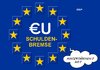 Cartoon: Schuldenbremse (small) by Erl tagged eu,euro,krise,schulden,gipfel,fiskalpakt,schuldenbremse,hintertürchen