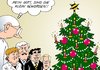 Cartoon: Schwarz-Gelbe Weihnacht (small) by Erl tagged weihnachten,christbaum,politik,politiker,regierung,koalition,schwarz,gelb,cdu,csu,fdp,bundeskanzlerin,merkel,seehofer,rösler,wulff,bundespräsident,kredit,glaubwürdigkeit,politikverdrossenheit,größe,klein