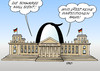 Cartoon: Schwarze Null (small) by Erl tagged haushalt,debatte,bundestag,schwarze,null,neuverschuldung,schulden,sparen,sparsamkeit,investitionen,stau,zukunft,kritik,opposition,geld,finanzen,finanzminister,schäuble