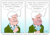 Cartoon: Seehofer (small) by Erl tagged politik,innenminister,heimatminister,horst,seehofer,csu,interview,islam,gehört,nicht,zu,deutschland,ausgrenzung,spaltung,rechtspopulismus,wähler,afd,heimat,christlich,jüdisch,christentum,judentum,religion,bayernministerpräsident,markus,söder,rivale,nachfolger,karikatur,erl