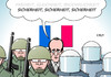 Cartoon: Sicherheit (small) by Erl tagged nizza,frankreich,nationalfeiertag,anschlag,lastwagen,terror,terrorismus,tod,tote,verletzte,trauer,angst,freiheit,gleichheit,brüderlichkeit,sicherheit,präsdident,hollande,liberte,egalite,fraternite,französische,revolution,paris,flagge,karikatur,erl