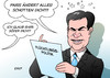 Cartoon: Söder (small) by Erl tagged terror,anschläge,paris,frankreich,is,islamismus,reaktion,markus,söder,csu,flüchtlinge,flüchtlingspolitik,änderung,gefahr,abwehr,abschottung,schotten,dicht,betrunken,rechtspopulismus,karikatur,erl